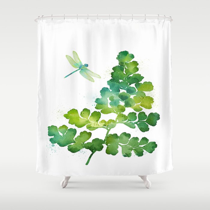 Dragonfly One Shower Curtain