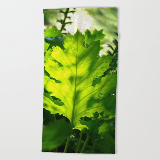 Green Touch Beach Towel