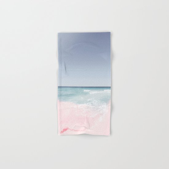 Pastel ocean waves Hand & Bath Towel