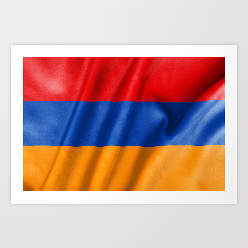 Armenia Flag Art Print By Markuk97 Society6