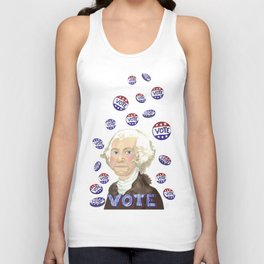 George Has Something to Say Unisex Tank Top