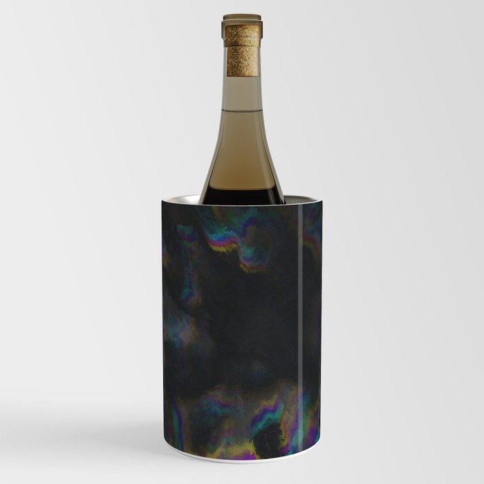 Digital glitch and distortion effect Wine Chiller