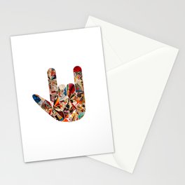 'I Love You' in American Sign Language Stationery Cards