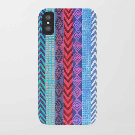 PATTERN {Peru Stripe} iPhone Case