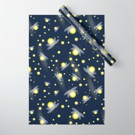 Fireflies at Night Wrapping Paper