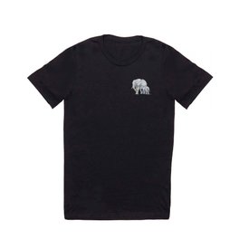 Mother and Baby Elephants T Shirt