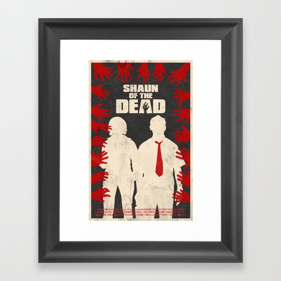 Shaun Of The Dead Framed Art Print