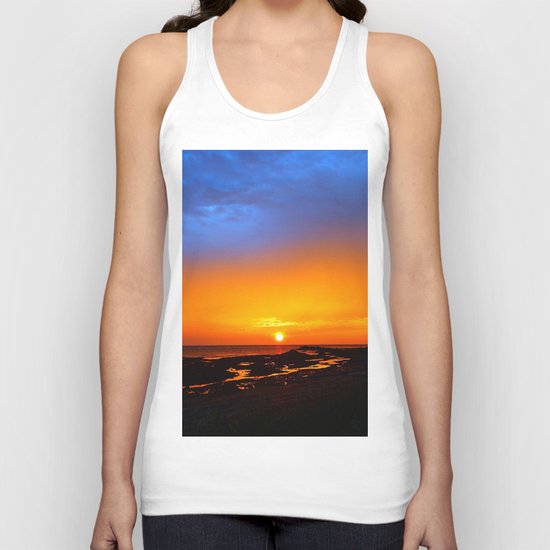 Sunrise on the Beach Unisex Tank Top