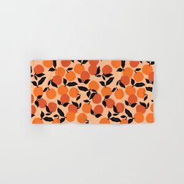 Seamless Citrus Pattern / Oranges Hand & Bath Towel