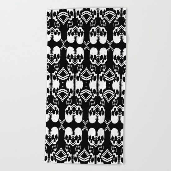 Saber Skulls Beach Towel