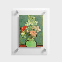 Vincent van Gogh "Vase of Flowers" Floating Acrylic Print