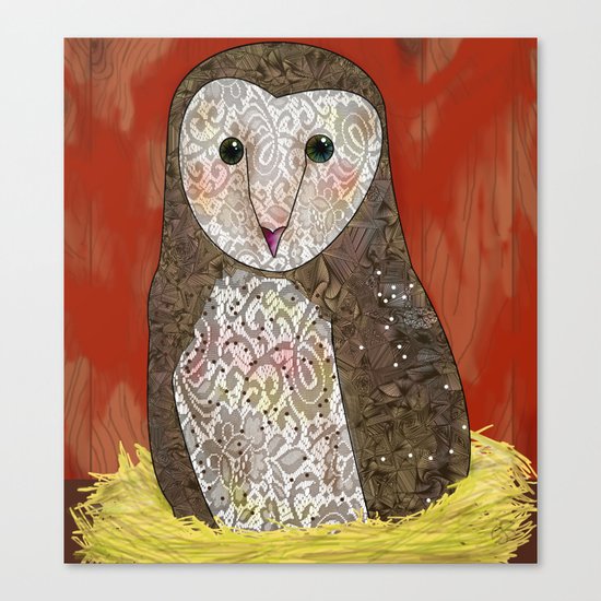 Barn Owl Canvas Print