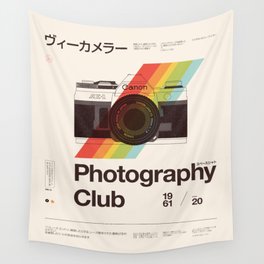 Photography Club Wall Tapestry