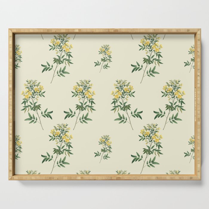 Vintage flowers Serving Tray