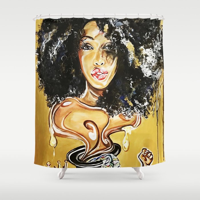 Black Girl Magic Shower Curtain By Sptheplug Society6