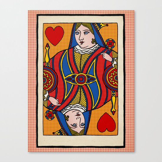 Queen of Pop Canvas Print