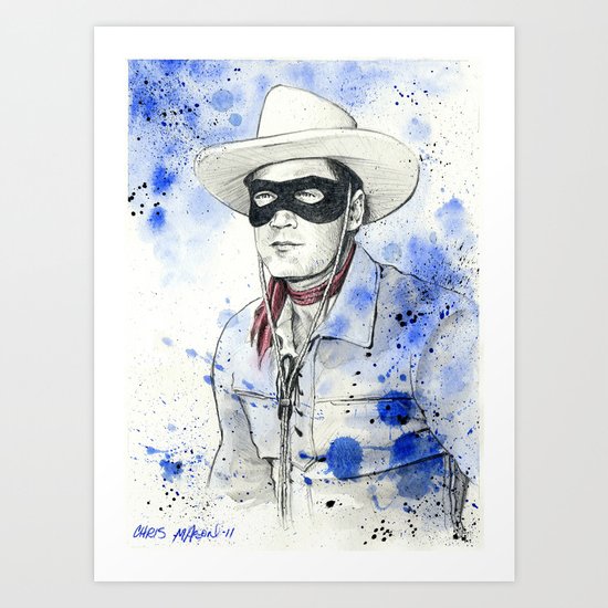 The Lone Ranger Art Print