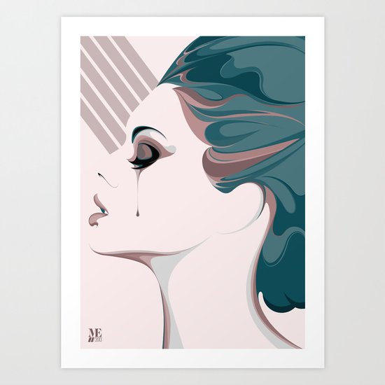 TEAR/001 Art Print