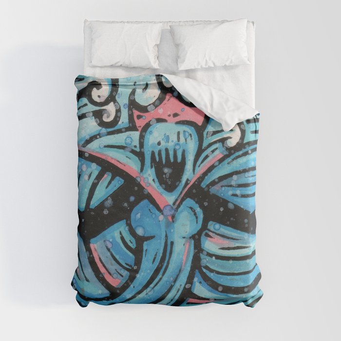 Orixás - Iemanja Duvet Cover