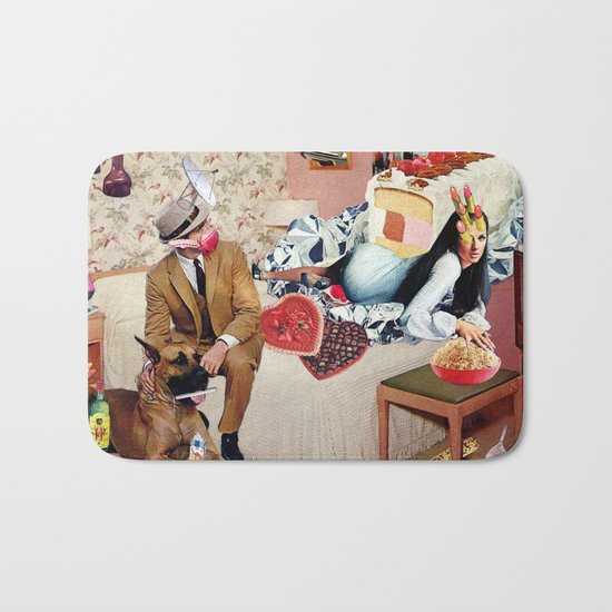 PMS Night In Bath Mat
