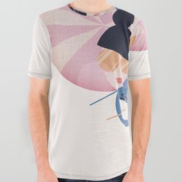 Bauhaus Summer All Over Graphic Tee