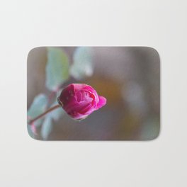 Rosita Bath Mat | Art, Flower, Color, Pink, Digital, Photo, Decor 