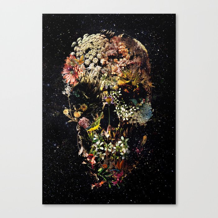 Smyrna Skull Canvas Print