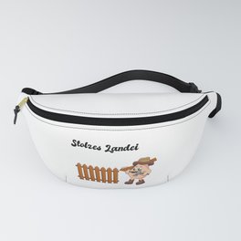 Proud Country Bumpkin - Build A Fence Fanny Pack