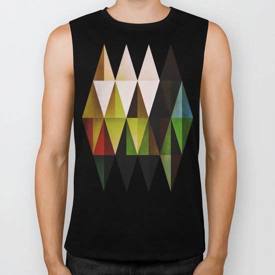 green yyyr Biker Tank