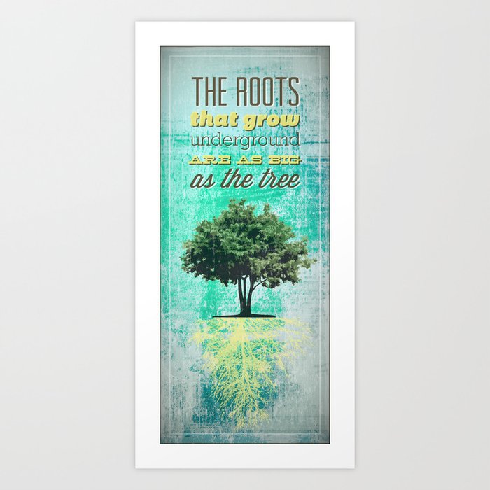 Roots of the Tree Art Print