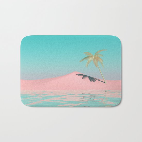 Palm Tree Oasis Bath Mat