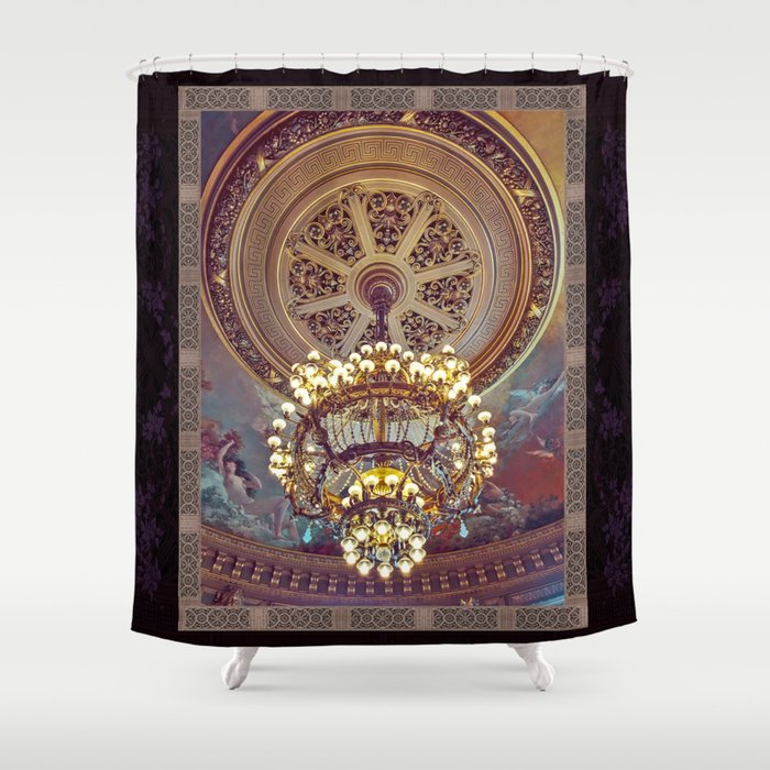 Victorian Painted Ceiling Shower Curtain By Anamnesissyndrome