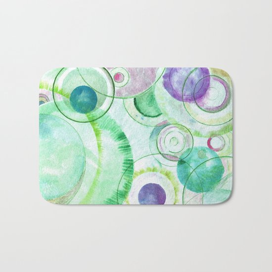We Are All Connected Bath Mat