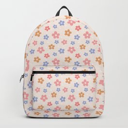 Colourful Floral Pattern Backpack