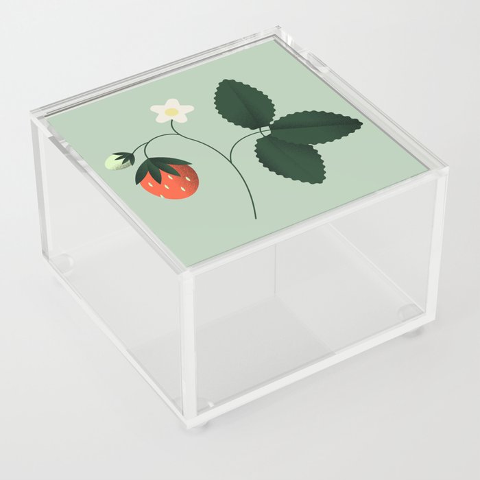 Strawberry Acrylic Box