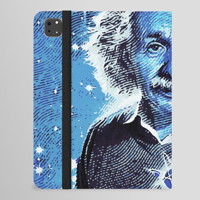 Einstein: Cosmic Domain iPad Folio Case