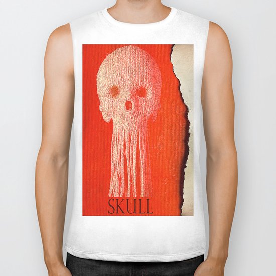 SKULL Biker Tank