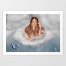 Lana del rain Art Print