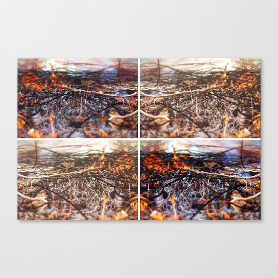 Burn Four Canvas Print
