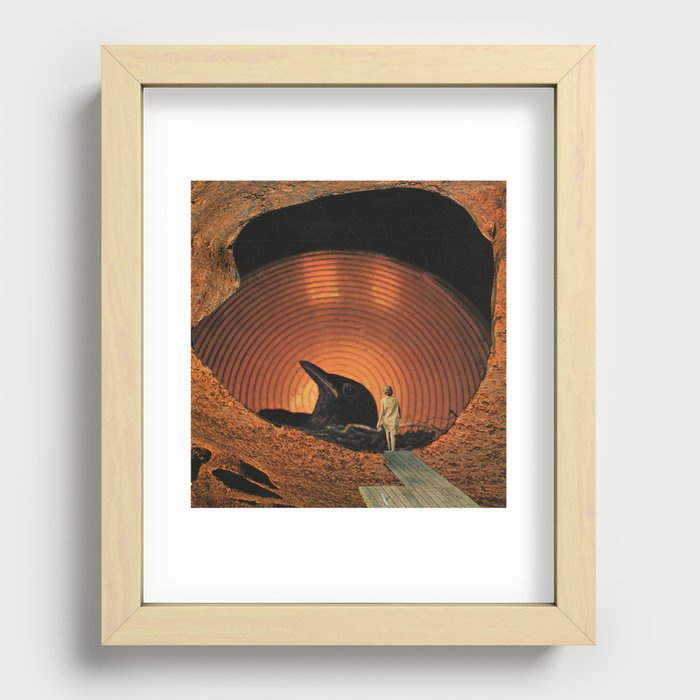 Return To The Nest Recessed Framed Print
