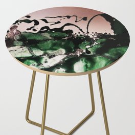 pink and green  Side Table