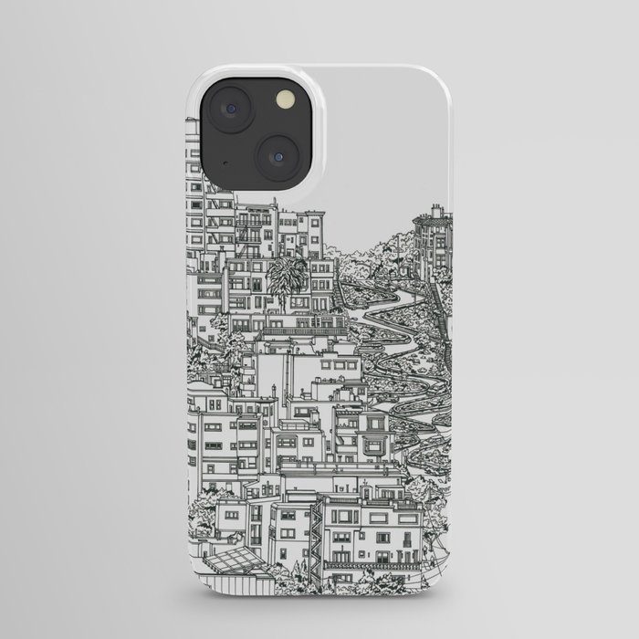 Lombard Street in San Francisco iPhone Case