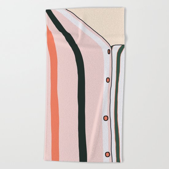 Unbutton Beach Towel