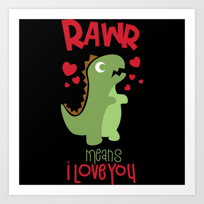 Rawr Means I Love You In Dinosaur Facebook Cover