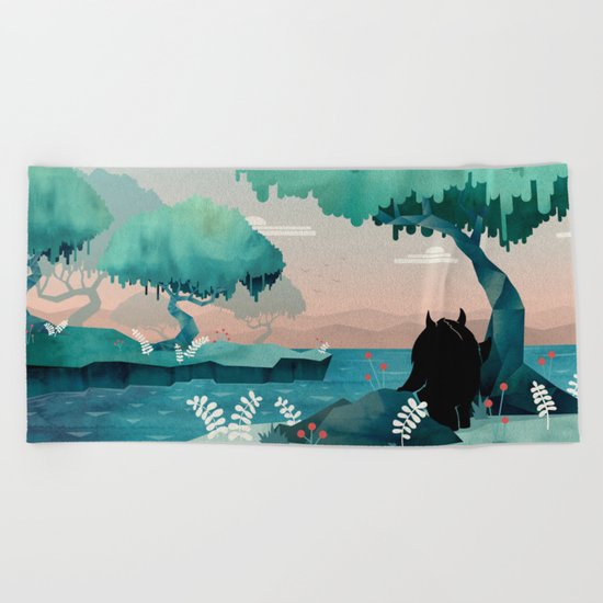 The Journey Beach Towel
