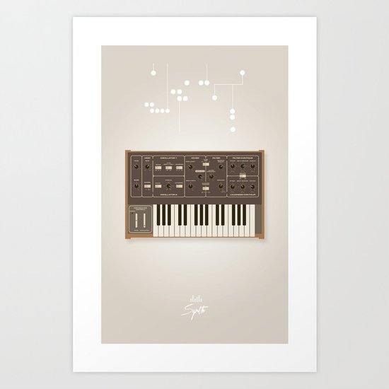 The Synth Project - Moog Prodigy Art Print