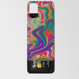 Funy Wavy Grunge Android Card Case
