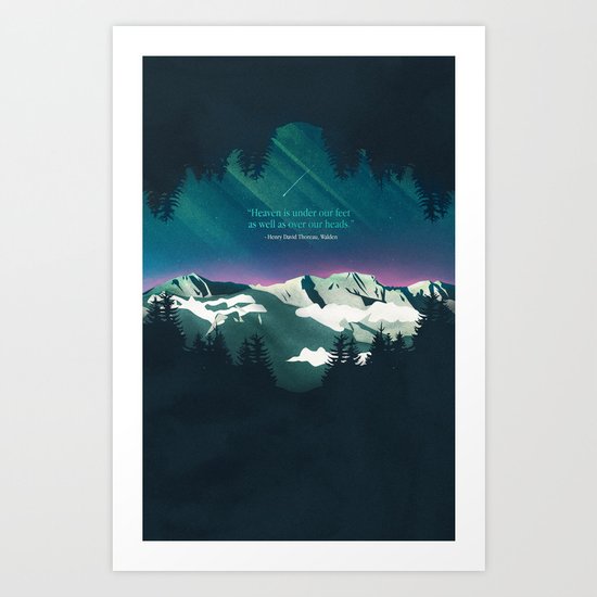 Heaven Sent Art Print