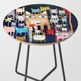 Bunch of Cats Side Table