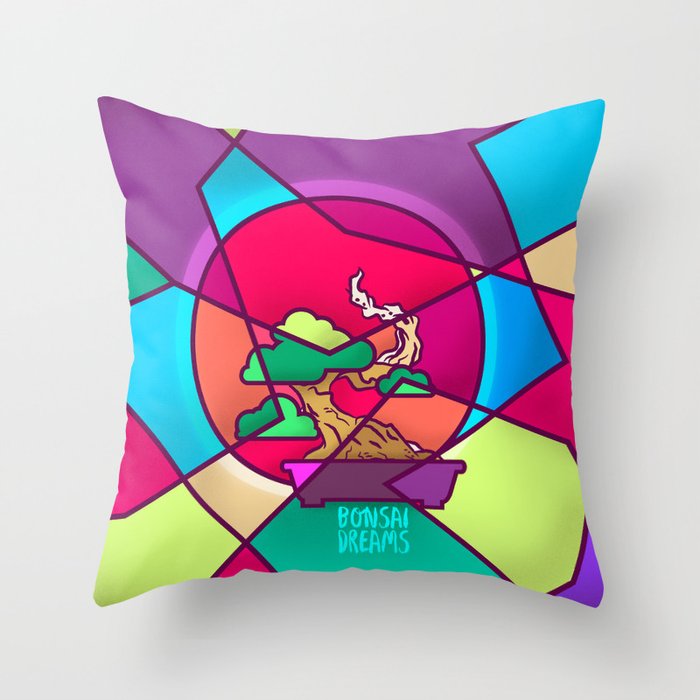 BonsaiDreams Throw Pillow